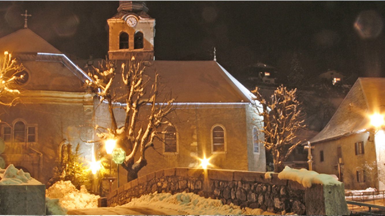 Morzine village church